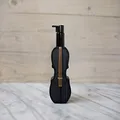 Borders Unlimited Black Violin Music Lotion/Soap Dispenser, Multi