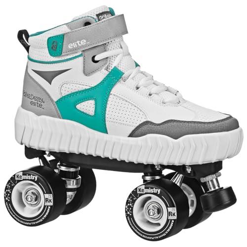 Glidr Sneaker Skate White/Teal Size Mens6/Womens7