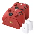 Venom Twin Charging Dock with 2 x Rechargeable Battery Packs - Pulse Red (Xbox Series X & S/Xbox One)