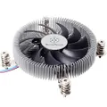 SilverStone Technology SST-NT07-115X-USA LGA1150/1151/1155/1156 CPU Cooler Low Profile 23mm Tall for 65W TDP Support with 80mm PWM Fan SST-NT07-115X