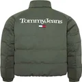 Tommy Jeans Men's Graphic Puffer Jacket, Avalon Green, Small