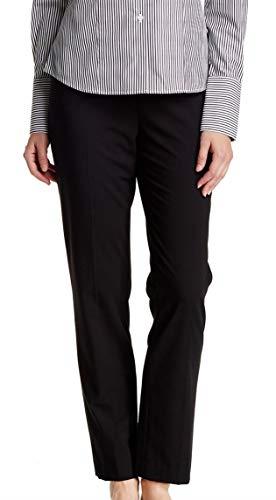 Calvin Klein Women's Slim-Fit Suit Pant, Black, 8