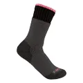 Carhartt Women's Heavyweight Synthetic-Wool Blend Boot Sock, Charcoal, Small