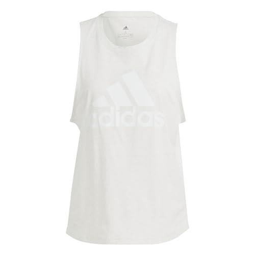 adidas Sportswear Essentials Big Logo Tank Top, White, XS