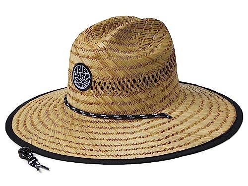Rip Curl Logo Straw Hat, Natural, Small/Medium