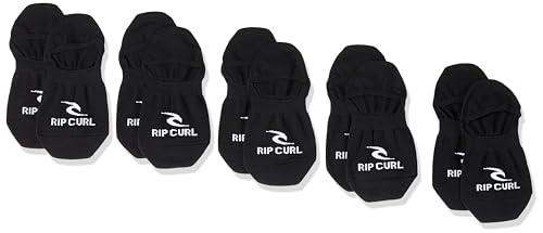 Rip Curl Men's Invisi Sock, Black, One Size (Pack of 5)