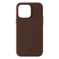 Incipio cru. Protective for MagSafe for iPhone 15 Pro Max Brown Faux Leather