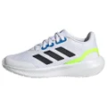 adidas Sportswear Runfalcon 3.0 Lace Kids' Shoes, Cloud White/Core Black/Bright Royal, 13K