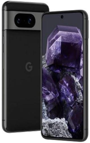 Google Pixel 8 5G – Unlocked Dual SIM (Nano SIM, eSIM) Android Smartphone with telephoto Lens, 24-Hour Battery and Super Actua Display (Obsidian, 8GB + 128GB)