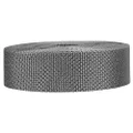 Strapworks Lightweight Polypropylene Webbing - Poly Strapping for Outdoor DIY Gear Repair, Pet Collars, Crafts – 1.5 Inch x 10 Yards - Charcoal