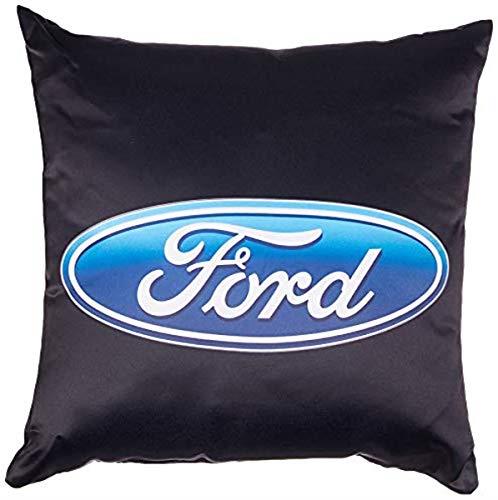 Pillow Decorative Throw Ford Oval Logo Black Blue