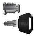 Thule One-Key System 2 Pack, Silver/Black