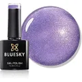 Bluesky Queen Of The Castle Gel Nail Polish 10 ml, Purple Glitter