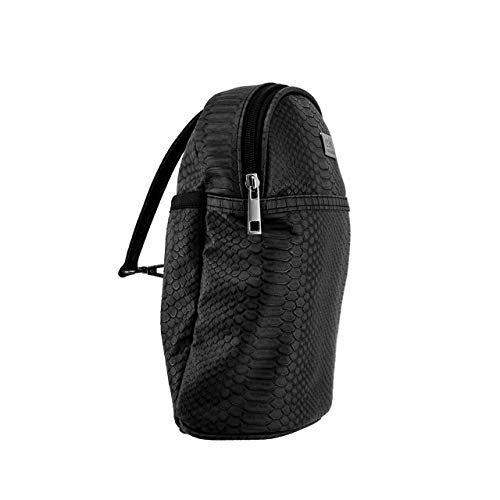 ISOKI Ayr Insulated Bottle and Snacks Bag, Black,