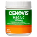 Cenovis Mega C 1000mg - High Strength Vitamin C Tablets - Reduces Duration and Severity of Common Colds, 150 Tablet