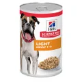 Hill's Science Diet Adult Light Original Flavour Canned Wet Dog Food 12x370g