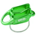 PETZL Unisex Adults Belay Safety Device, Green, Standard Size UK