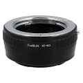 Fotodiox Lens Mount Adapter - Minolta Rokkor (SR/MD/MC) SLR Lens to Sony Alpha E-Mount Mirrorless Camera Body