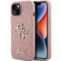 Guess Glitter Edition Case for iPhone 15 Plus, Pink