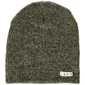 NEFF Daily Heather Beanie Hat for Men and Women, Twill/Black, One Size