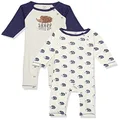 Touched by Nature Baby Organic Cotton Coveralls, Hedgehog, 6-9 Months