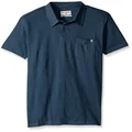 Billabong Men's Classic Polo Shirt, Dark Slate Heather, Medium