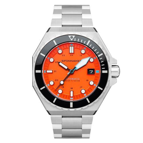 Spinnaker dumas Mens Analog Automatic Watch with Stainless Steel bracelet SP-5081-BB
