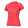 Endura Women's SingleTrack Short Sleeve Cycling Jersey II Punch Pink, Medium