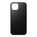 Nomad Modern Ecco Leather Case for iPhone 15, Black