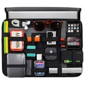 Cocoon Grid-IT WRAP - 7" iPad Mini Sleeve & Organizer avec sangles élastiques/Pochette de Protection Pour Ipad 7" - Rouge/23 x 3.2 x 3.2 x 17.1 cm