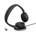 Jabra Evolve2 65 MS Flex Stereo USB-A with Wireless Charging Pad