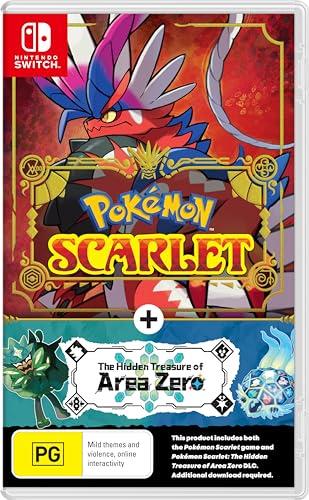Pokémon Scarlet + The Hidden Treasure of Area Zero - Nintendo Switch