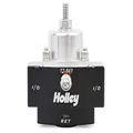 Holley 12-841 4.5-9 PSI Adjustable Bypass Billet Fuel Pressure Regulator with 3/8" NTP Ports