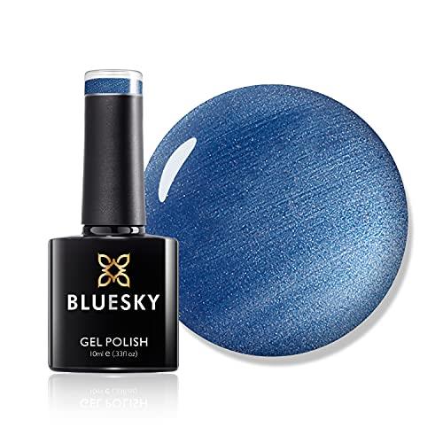 Bluesky Blue Lagoon UV/Gel Nail Polish 10 ml, Blue