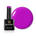 Bluesky Pinky Purple Gel Nail Polish 10 ml, Bright Purple