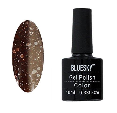 Bluesky Colour Changing Gel Nail Polish 10 ml, Chocolate Spark