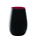 Stolzle Lausitz Olympic Tumbler 6 Piece Set, 465 ml Capacity, Black/Red