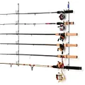 Rack'em Horizontal 6-Rod Fishing Rod Rack, (7006)