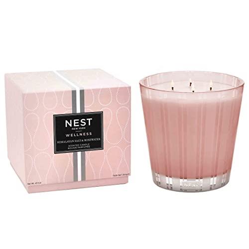 NEST New York Himalyan Salt & Rosewater Scented Luxury Candle