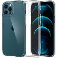 SPIGEN Ultra Hybrid Case Designed for Apple iPhone 12 Pro Max (2020) [6.7-inch] Air Cushion Bumper Hard Cover - Clear