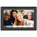 Feelcare 10.1 Inch 16GB Smart WiFi Digital Picture Frame, Send Photos or Small Videos from Anywhere, Touch Screen, 800x1280 IPS LCD Panel, Portrait and Landscape(Black)