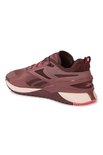 Reebok Womens Nano X3 Adventure Sneaker, SEDONA ROSE F23-R/CLASSIC MAROON F23/neon cherry, 7 UK (9.5 US)