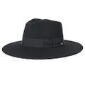 Brixton Women's Joanna Felt Hat, Black, Small