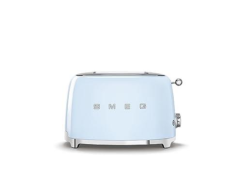 Smeg TSF01PBEU Toaster for Two Slices TSF01PBEU-pastel, Pastel Blue
