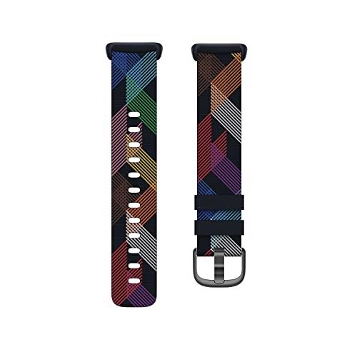 Fitbit Official Charge 5 Woven Band Prism Pride