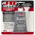 JB Weld Ultimate RTV Silicone Gasket Maker and Sealant, Grey, 280 ml