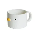 Purroom Cute Little Chicken Ceramic Coffee Cup for Human, 200 ml Capacity