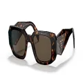 Prada PRADA PR 17WS Dark Havana/Brown 49/20/145 women Sunglasses