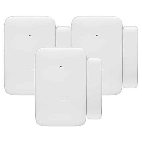 Wyze Home Security System Contact Sensor - Window and Door Entry Protection (3-Pack)