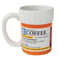 BigMouth Inc. The Prescription Coffee Mug – Hilarious 12 oz Ceramic Coffee Cup in The Shape of a Pill Bottle – Perfect for Home or Office, Makes a Great Gift